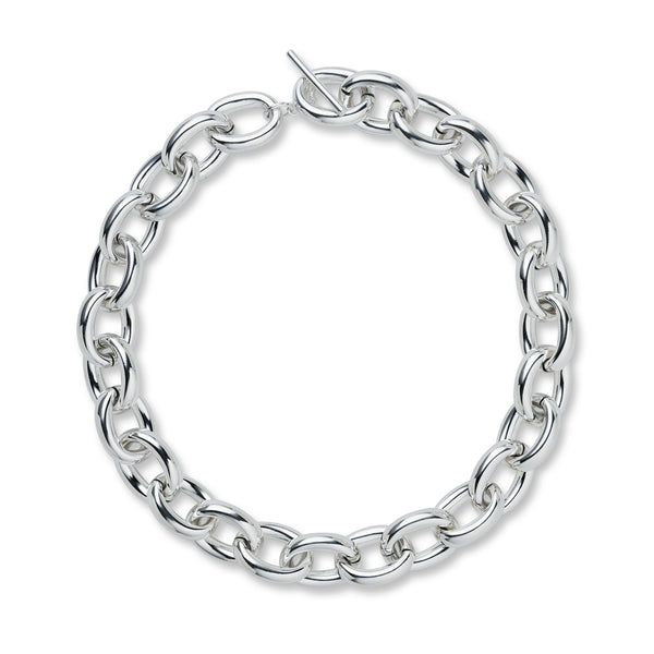 Oval hour silver small